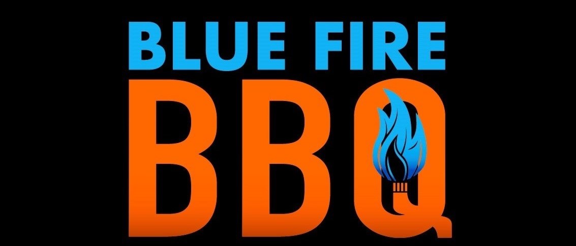Blue Fire BBQ Logo